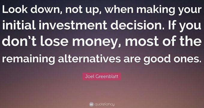 Joel Greenblatt (...don`t lose money...)